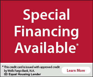 Wells Fargo financing banner
